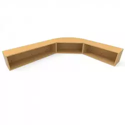 Comptoir de réception pour accueil professionnel