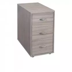 Caisson de bureau professionnel - Fixe avec 3 tiroirs