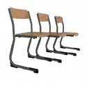 Chaises d'école réglables en hauteur