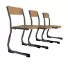 Chaises d'école réglables en hauteur