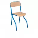 Chaise pour collège structure coloris bleu Chaise pour collège structure coloris bleu