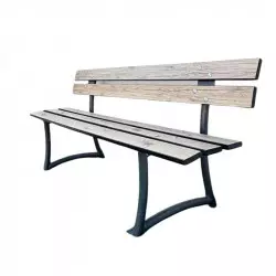 Banc extérieur pour parc et jardin public Banc extérieur pour parc et jardin public