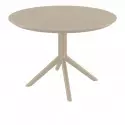 Table terrasse CHR coloris taupe Table terrasse CHR coloris taupe