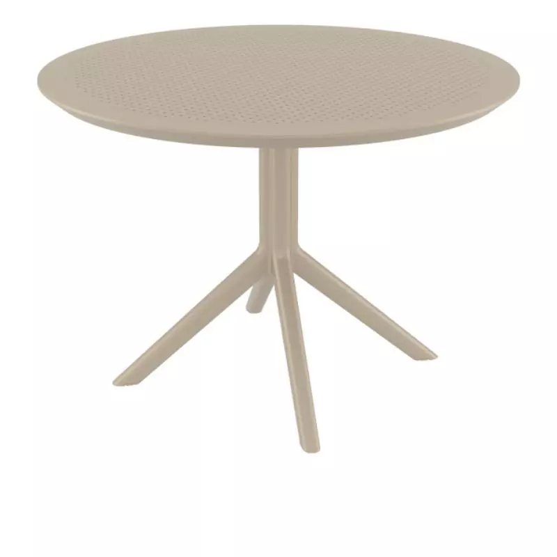 Table terrasse CHR coloris taupe