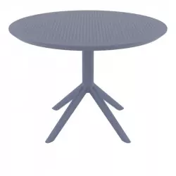 Table pour terrasse pro rabattable gris foncé Table pour terrasse pro rabattable gris foncé