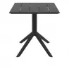Table terrasse CHR noire