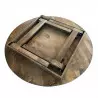 Table ronde en bois pliée Table ronde en bois pliée