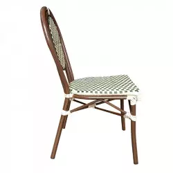 Chaise Bistrot effet bambou