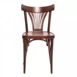 Chaise bistrot vintage en bois