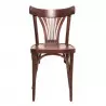 Chaise bistrot vintage en bois