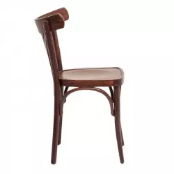 Chaise de restaurant en bois vintage