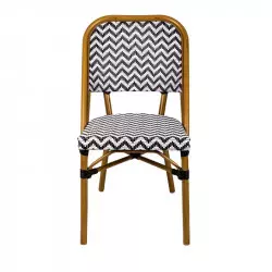 Chaise pour terrasse professionnelle en aluminium