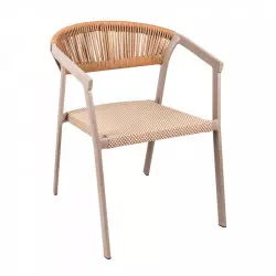 Chaise CHR beige empilable