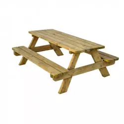 Table de picnic en bois enfant