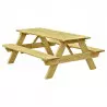 Table de picnic en bois Table de picnic en bois