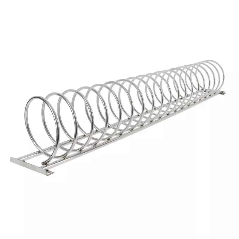 Support 10&nbsp;vélos en forme de spirale