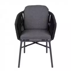 Fauteuil extérieur CHR avec coussins