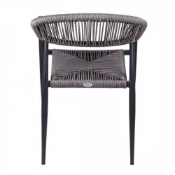 Fauteuil en cordes pour terrasse professionnelle