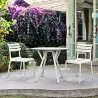 Mobilier de terrasse CHR en polypro taupe