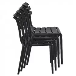 Chaises d'extérieur empilables pour CHR