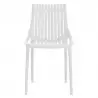 Chaise empilable en polypro recyclé blanc