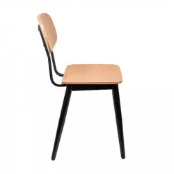 Chaise restaurant bois