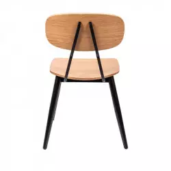 Chaise CHR intérieur bois et acier