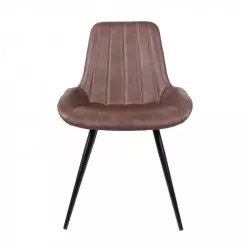 Fauteuil de bar en simili cuir