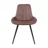 Fauteuil de bar en simili cuir