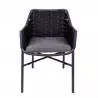 Fauteuil corde terrasse restaurant