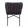 Fauteuil tressé pour terrasse CHR
