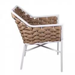 Fauteuil confortable pour terrasse pro