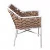 Fauteuil confortable pour terrasse pro