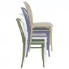 Chaises empilables pour CHR divers coloris