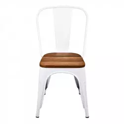 Chaise CHR métal et bois