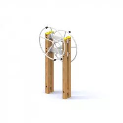 Agrès sportif extérieur pour aînés