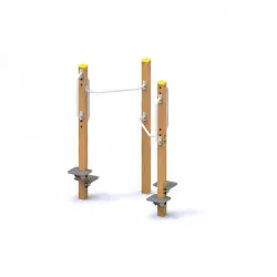 Équipement sportif pour air de fitness extérieur pour séniors