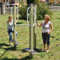 Équipement sportif collectivité dans un parc public