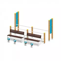 Parcours de santé extérieur pour aînés