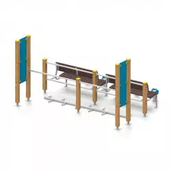 Équipements sportifs extérieur pour personnes âgées