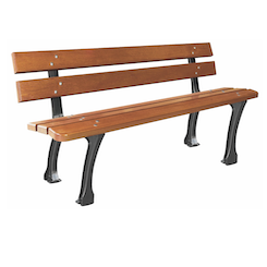 Banc Bois Métal