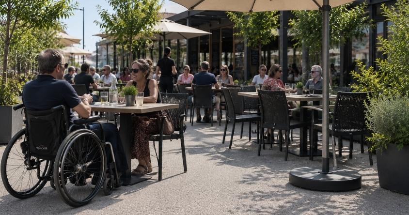mobilier chr accessibilité pmr