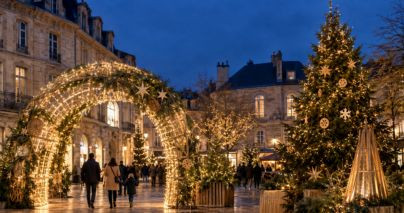 Tendances 2026 : décorations de Noël en ville